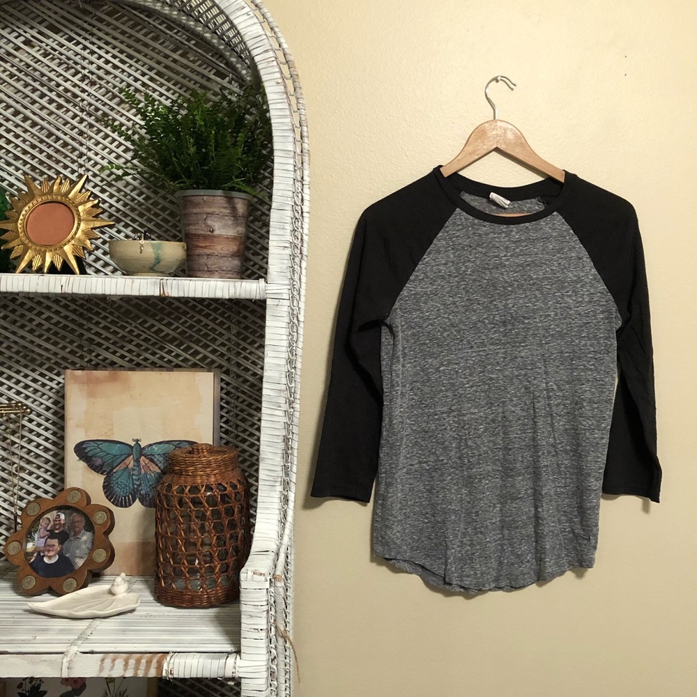 VS Pink Raglan Tee